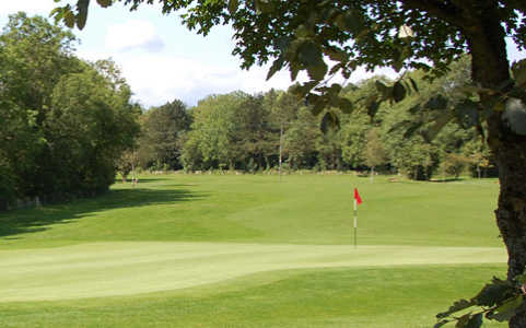 A view of the 6th hole at Lansdown Golf Club