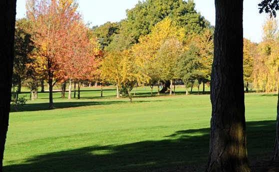 A view of fairway #5 at Lilleshall Hall Golf Club