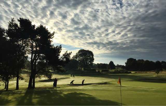 A sunny day view from Tyneside Golf Club