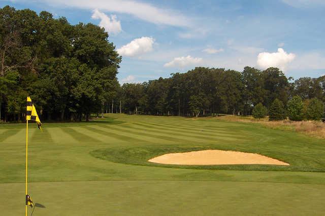 A view from a green at Colts Neck Golf Club