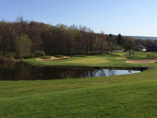 View of the 9th hole from the Heritage course at White Deer Golf Club.