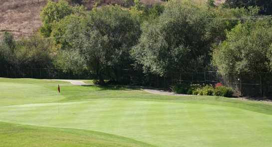 A view of hole #3 at Spring Valley Golf Course