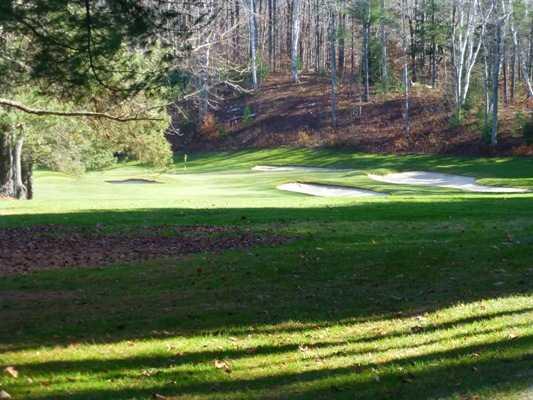 A view of hole #4 at Wahconah Country Club