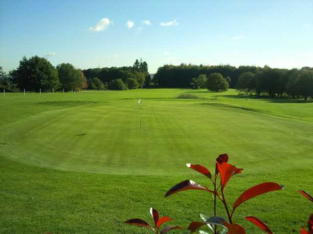 A view of a green at Lullingstone Park Golf Course