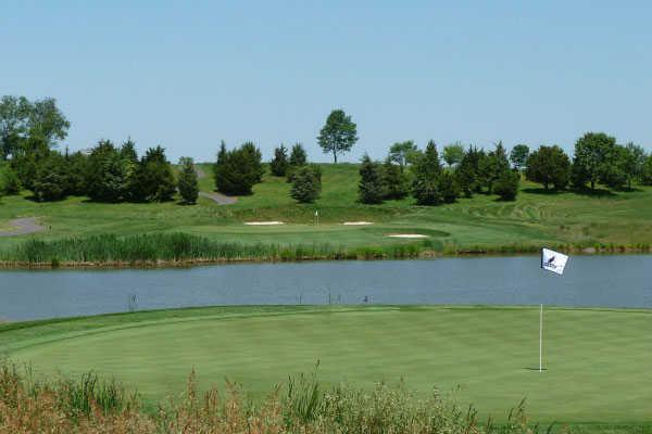 A view of a hole at Neshanic Valley Golf Course