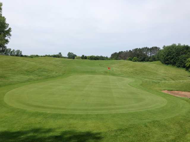 View of the 18th hole at Stillwater Oaks Golf Course