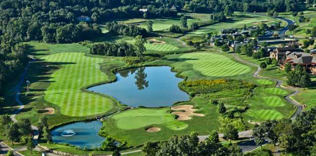 Aerial view from Old Kinderhook Golf Course