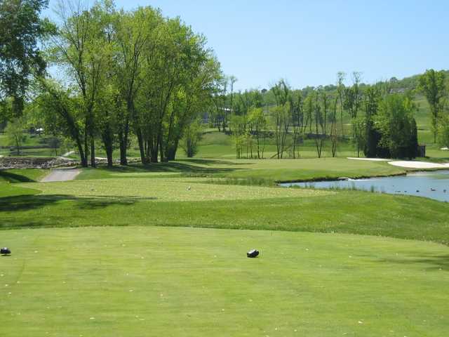 A view from a tee at Olde Stonewall Golf Club