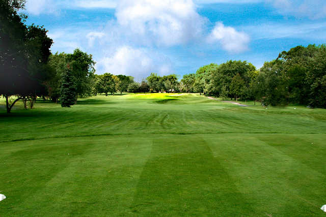 A view from tee #4 at Baer Course from Schaumburg Golf Club.