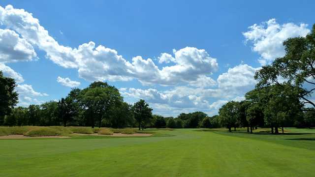 A view from a fairway at Exmoor Country Club