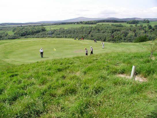 Moffat Golf Club: 9th green