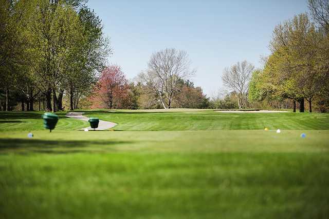 A view from a tee at Mattoon Golf & Country Club