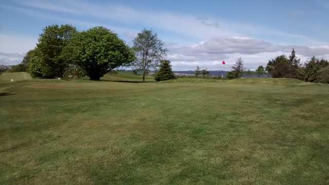 A view of a green at Lochgelly Golf Club