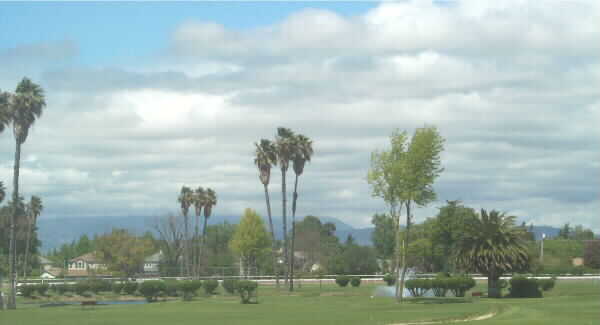A view from Pleasanton Golf Center