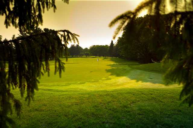 A view of a green at Nakoma Golf Club
