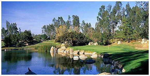 A view of the 6th hole at Mt. Woodson Golf Club