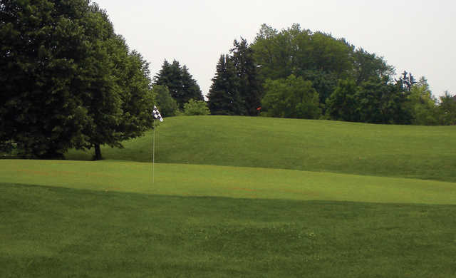 A view of a hole at Villa Olivia Country Club