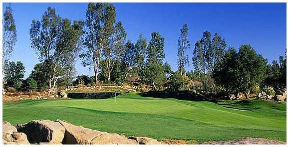 A view of hole #4 at Mt. Woodson Golf Club