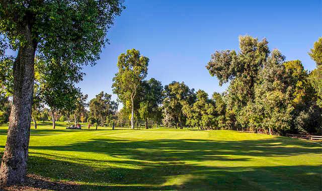 A sunny day view from Wilson at Griffith Park Golf Courses
