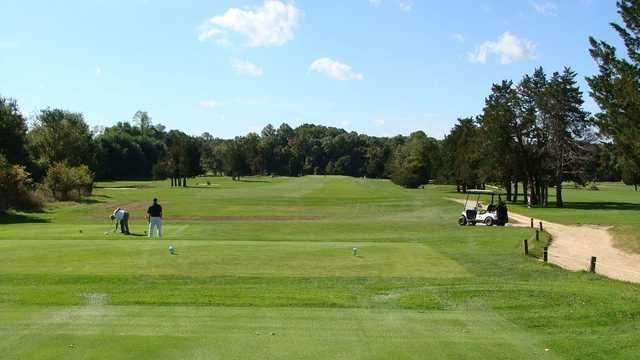 A view from a tee at Lakewood Country Club