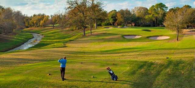 A view of tee #11 from El Dorado at Quail Valley Golf Course.