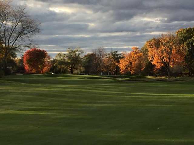 A fall day view from Agawam Hunt