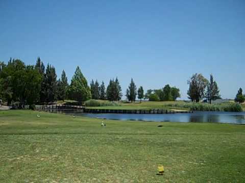 A view of the 17th green at Bartley Cavanaugh Golf Course