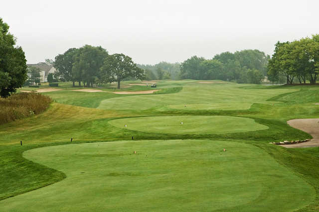 A view from tee #16 from Trevino at Geneva National Golf Club