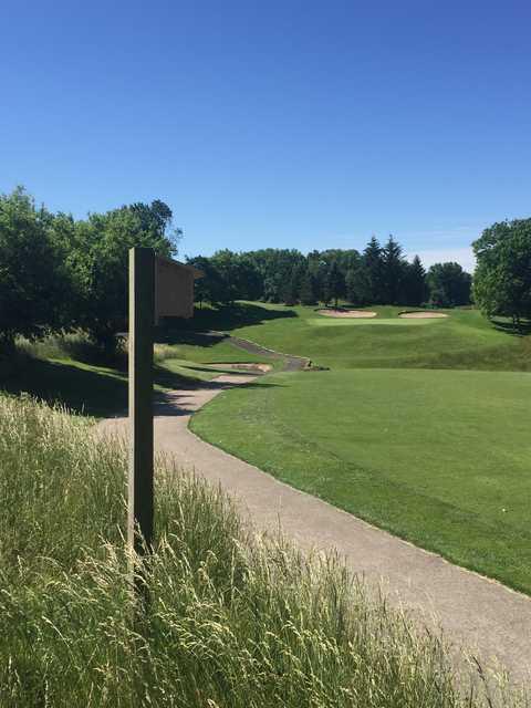 A view from Linfield National Golf Club