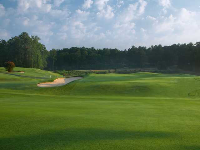 A view of a hole at Forest Hills Golf Club