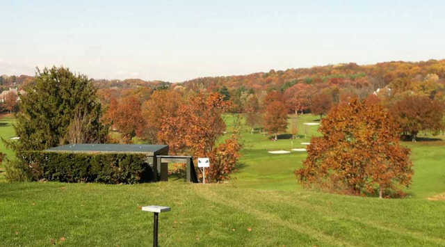 A fall day view from Fox Chapel Golf Club