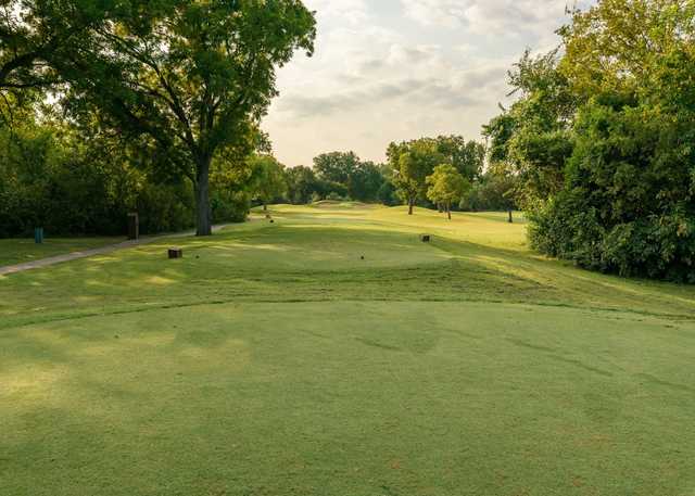 View from the 1st tee at Hawks Creek Golf Club.