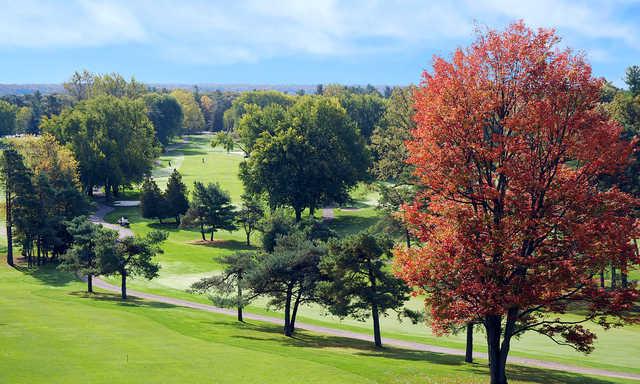 A sunny day view from Brockville Country Club
