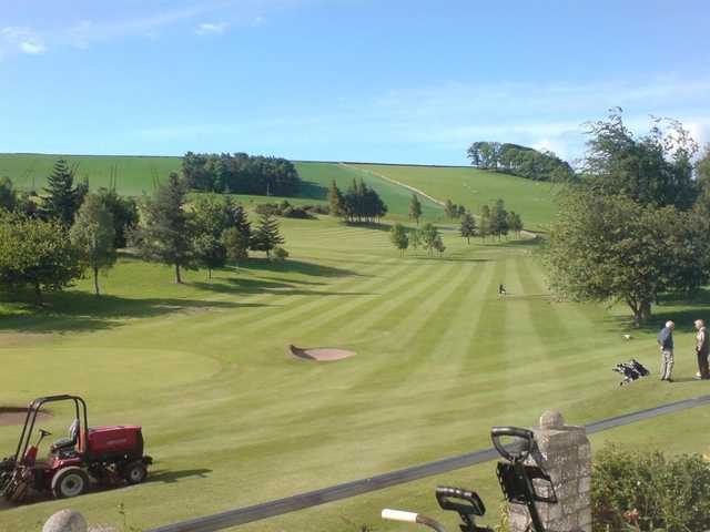 A view from Cupar Golf Club