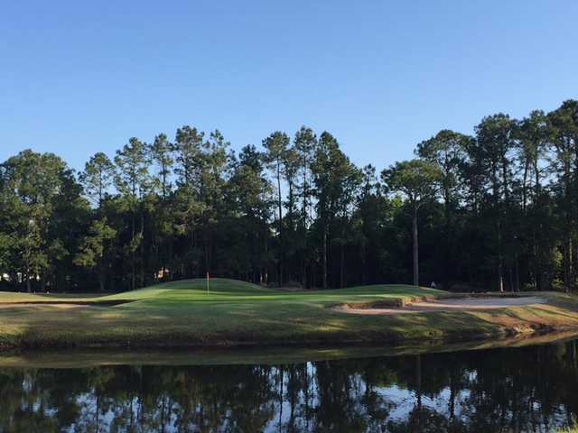 A view over the water from Bent Creek Golf Course