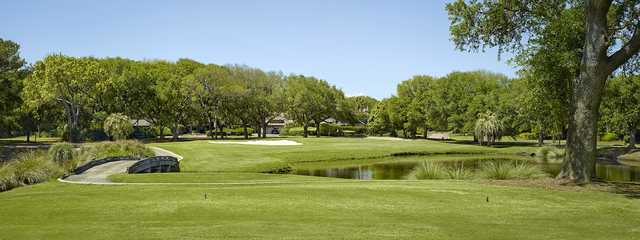 A view from a tee at Barony from Port Royal Golf Club