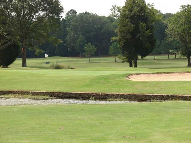 A view of a green at Goose Pond Colony Resort