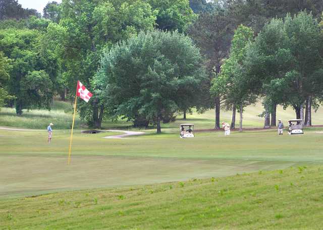 A view of a green from The Golf Club At Star Fort