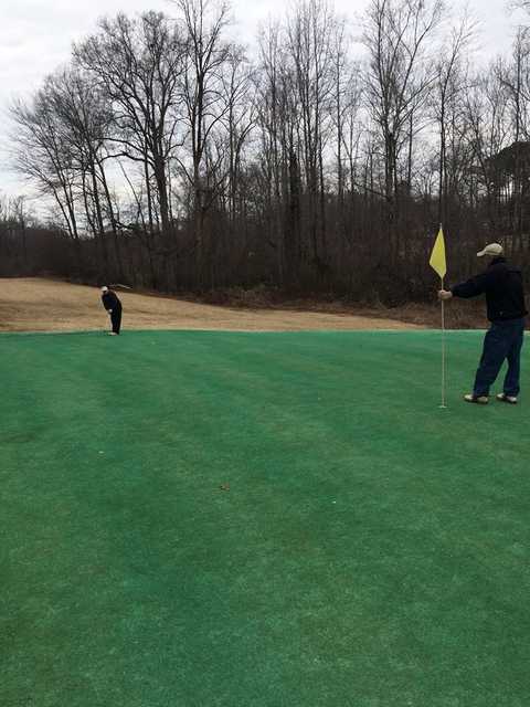 A view of a hole from Carolina Golf Club at Botany Woods