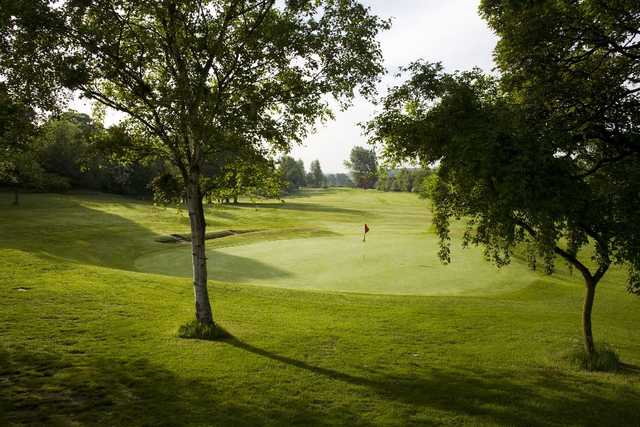 A view of green #11 at d Golf Club