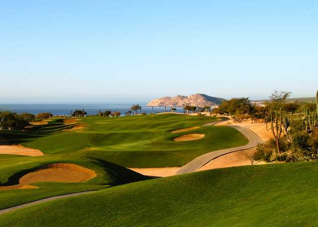 A view of a fairway at Cabo Real Golf Club