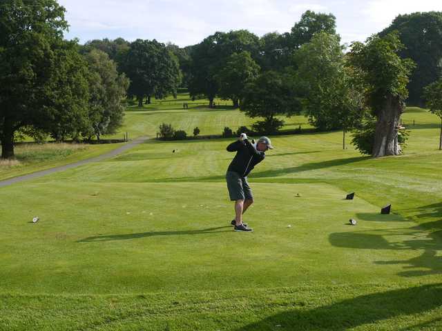 A view from a tee at Breadsall Priory Golf & Country Club