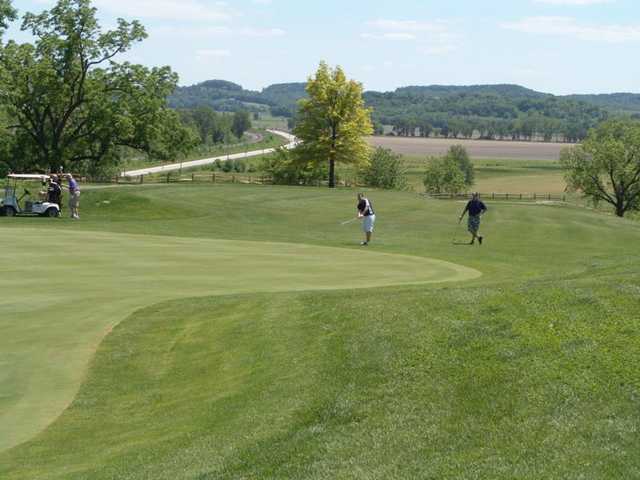 A view from Eagles Bluff Golf Course