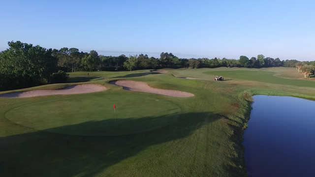 View of a green at Kissimmee Bay Country Club