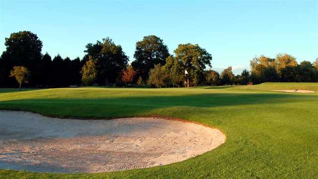 A view of a hole at Brickendon Grange Golf Club