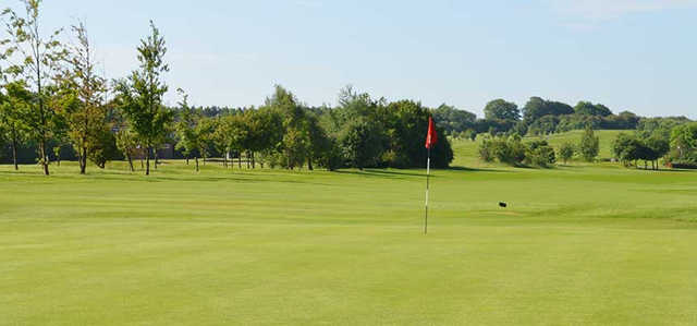 A view of hole #13 at Dunstable Downs Golf Club