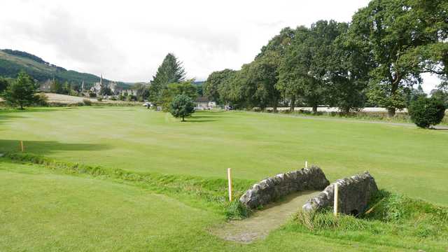 View of a green at Falkland Golf Club