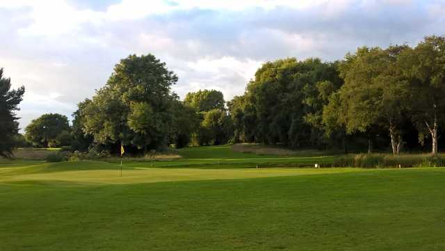 A view of a green at Great Barr Golf Club