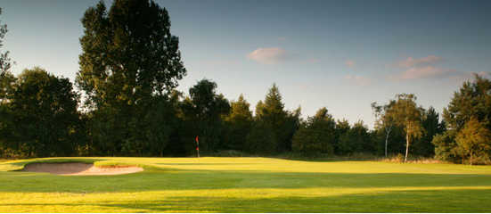 A view of hole #12 at Great Barr Golf Club