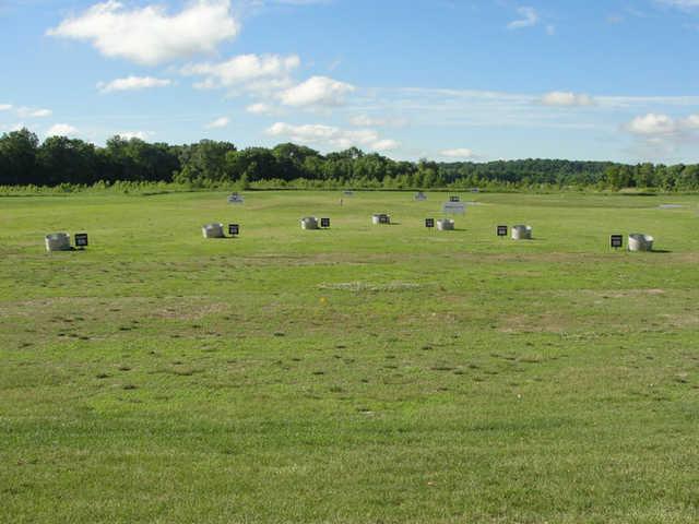A view from the driving range at Midway Golf Complex